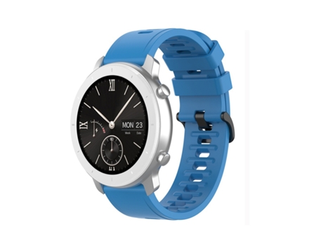 Correa de reloj inteligente para reloj inteligente de silicona Amazfit GTR, Talla: 22 mm (azul cielo)