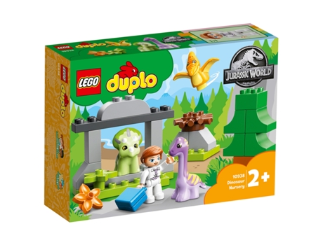 LEGO Duplo Jurassic World Bercario Dos Dinossauros 10938 (Edad Mínima: 2 Años - 27 Piezas)
