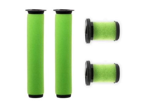 Filtros Lavables Gtech Mk2 Para Repuestos De Aspiradora Sin Cable Gtech Multi Mk2 (Pack De 4)