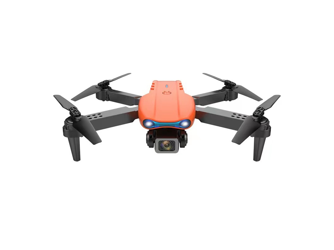 Dron de control remoto con cámara 4K (Cámara única - Duración de la batería: 15 min - Naranja)
