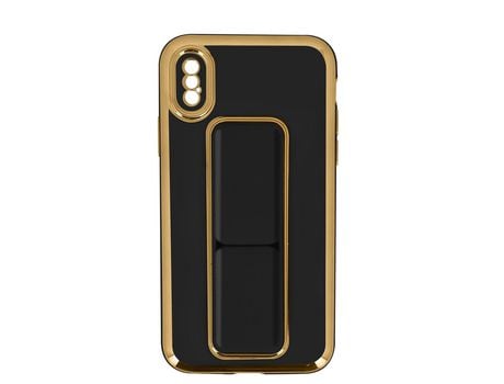 Funda de silicona plegable para iPhone X / XS Sistema magnético Negro
