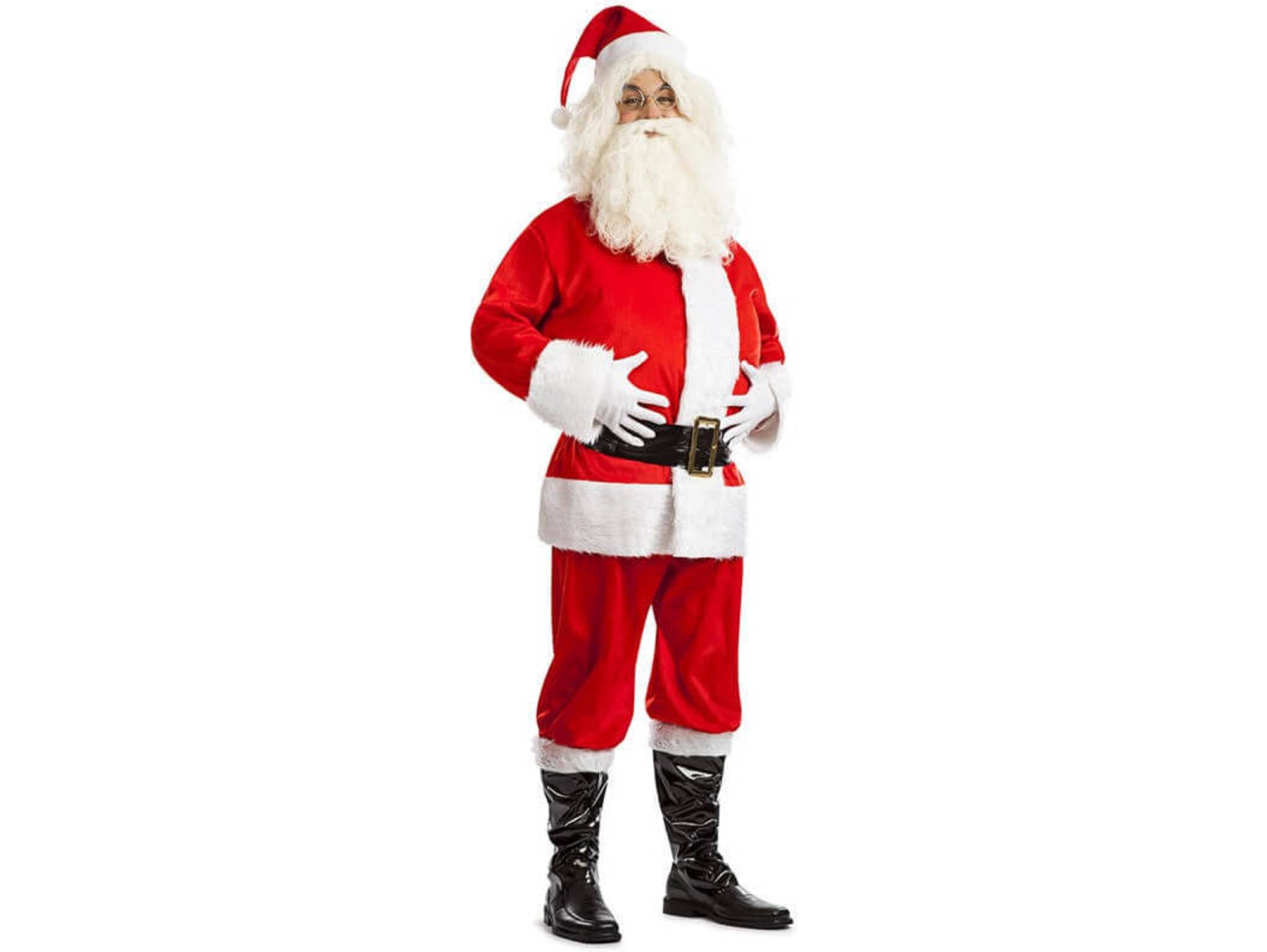 Disfraz de Hombre DISFRAZZES Papá Noel Para Hombre (Talla: XXL)