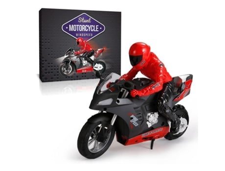 Equilibrio de Juguete de Motocicleta Rc Rojo
