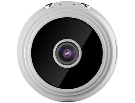 Mini cámara espía oculta 1080P HD pequeña cámara espía inalámbrica de seguridad para el hogar cámara espía Wi-Fi de vigilancia con audio blanco YIZ...