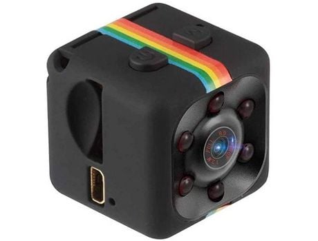 Cámara espía, mini cámara espía 1080P con tarjeta SD de 32 GB, cámara oculta de grabación de video con audio, cámara de seguridad para el hogar con...