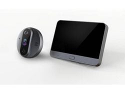 Visor de puerta Digital Wifi para puerta de 35-130mm/166 pulgadas Ahd 720P cámara de vigilancia gran angular pantalla Tft de 4,3 pulgadas/visión nocturna YIZHOOD
