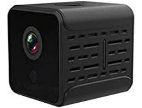 Mini cámara de seguridad para el hogar inalámbrica Wi-Fi portátil 1080P Cámara de visión nocturna Full HD con detección de movimiento Dvrblack YIZH...