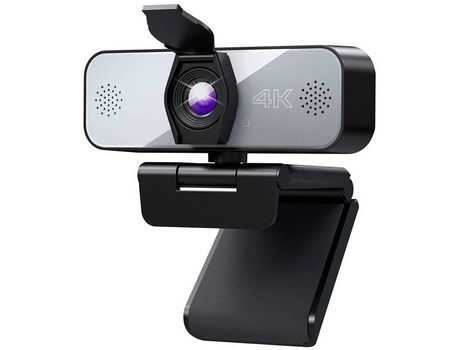 Cámara web con micrófono Cámara web USB 4K para PC Cámara de computadora Cámara web con cubierta de privacidad Compatible con Youtube Instagram Sky...
