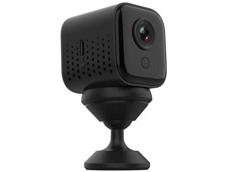Mini cámara inalámbrica WiFi, cámara de vigilancia de seguridad para el hogar 1080P batería pequeña incorporada, cámara portátil pequeña con detecc...