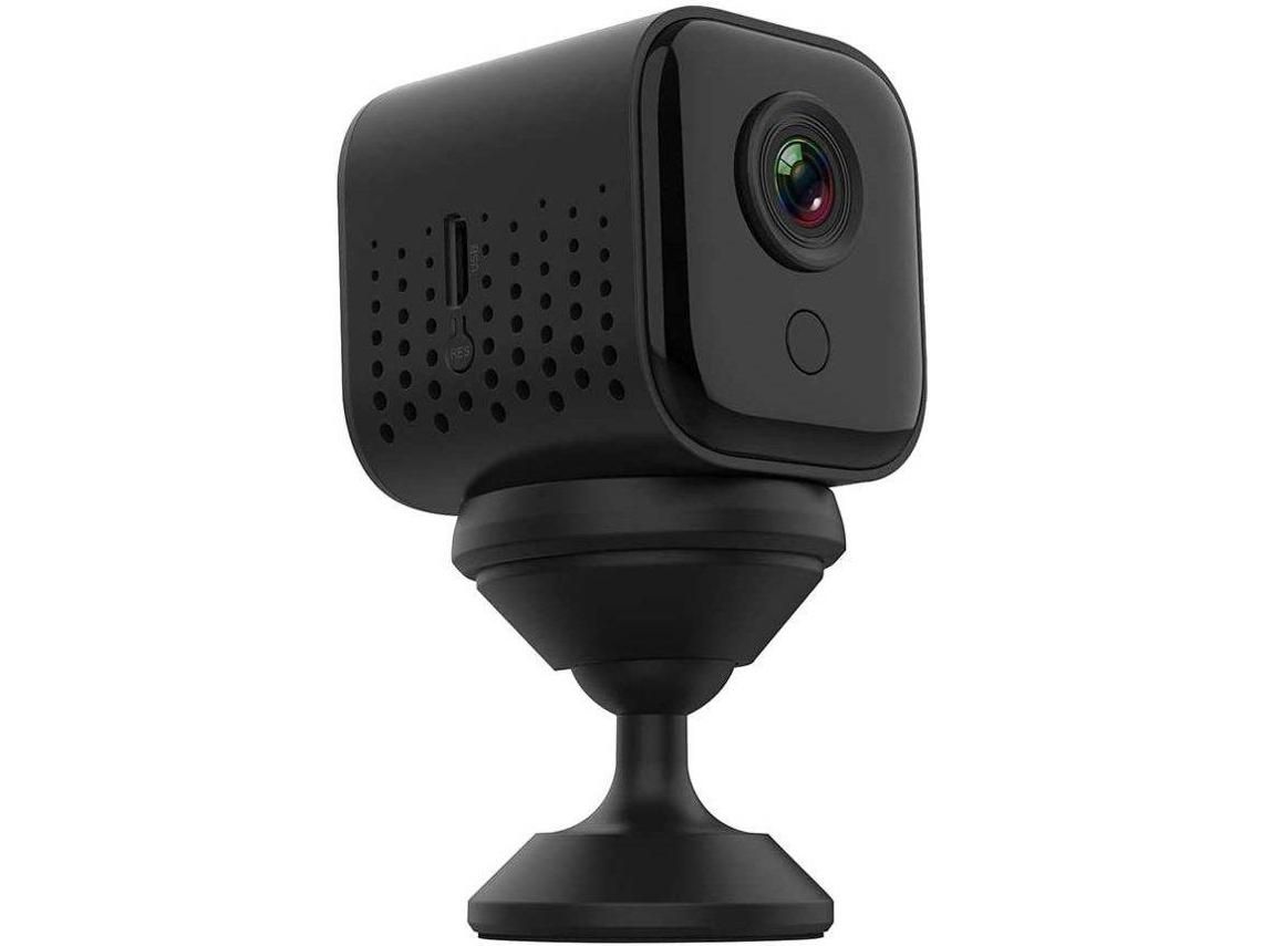 Mini cámara inalámbrica WiFi, cámara de vigilancia de seguridad para el hogar 1080P batería pequeña incorporada, cámara portátil pequeña con detección YIZHOOD