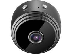 Mini Cámara Espía Hd 1080P Wifi Inalámbrico con Visión Nocturna Detección de Movimientonegro YIZHOOD