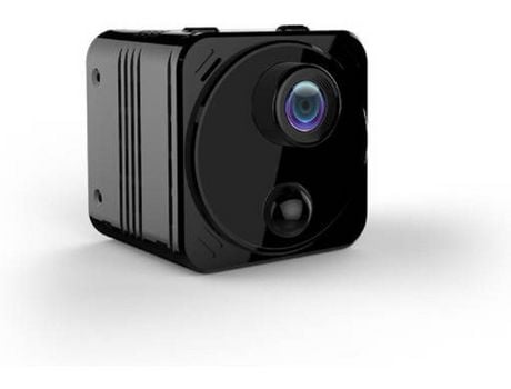 Mini cámara espía grabadora Detección nocturna y de movimiento Mini cámara de vigilancia interior Batería de larga duración negro YIZHOOD