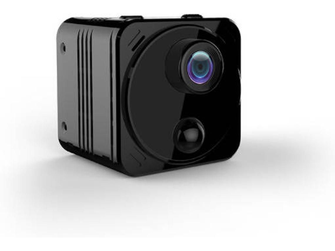Mini cámara espía grabadora Detección nocturna y de movimiento Mini cámara de vigilancia interior Batería de larga duración negro YIZHOOD