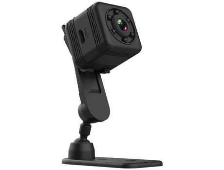 Cámara Inalámbrica Mini Wifi Cámara Inteligente con Cámara HD Portátil Sq29 con Visión Nocturna Detección de Movimiento Interior y Exterior Negro Y...