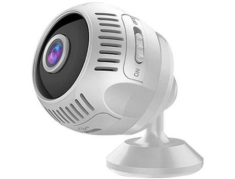 Mini cámara HD 4K visión nocturna pequeña mini cámara de vídeo Wi-Fi sensor de movimiento IP mini cámara para oficina en casa blanco YIZHOOD