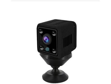 Mini cámara espía cámara oculta inalámbrica Wifi HD cámara interior de seguridad para el hogar con función de detección de movimiento/visión noctur...