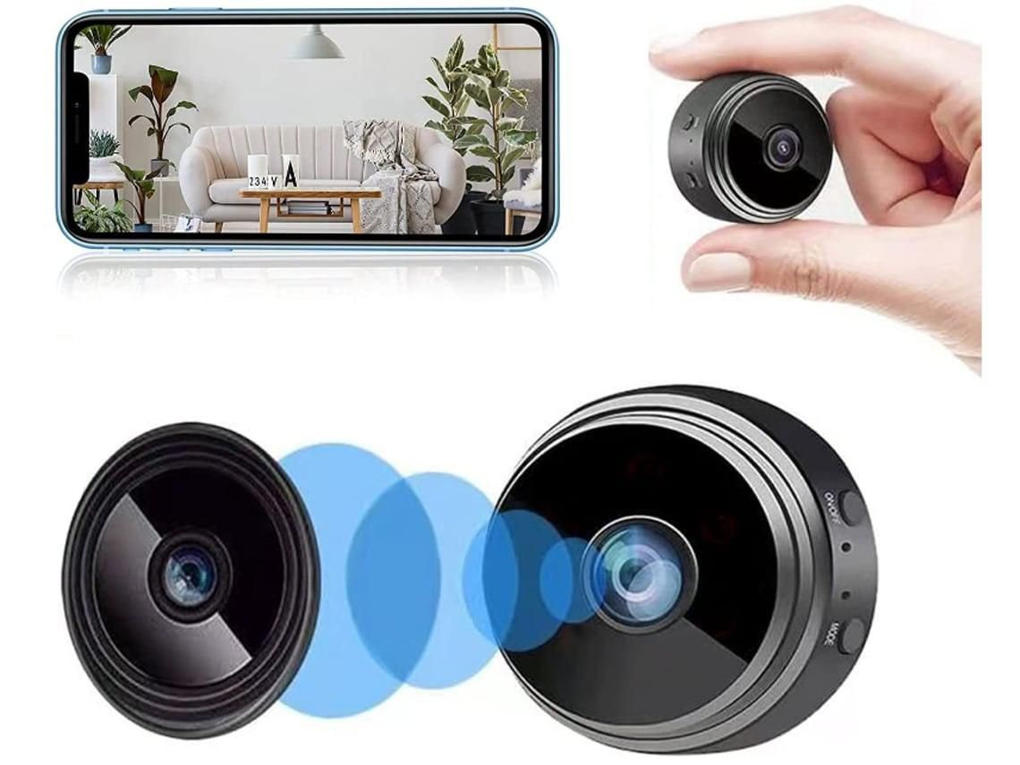 Mini cámara inalámbrica Wifi cámaras HD 1080P cámaras de seguridad para el hogar bebé niñera cámara encubierta aplicación de teléfono móvil negro YIZHOOD