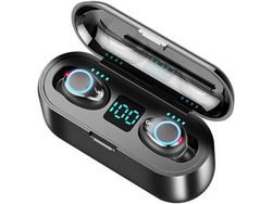 Auriculares inalámbricos F9 TWS Auriculares Bluetooth con toque inteligente 5.0 Auriculares intrauditivos inalámbricos con energía móvil de YIZHOOD