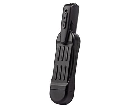 Pen Mini cámara espía Cámara HD 1080P Clip en el cuerpo Cámara oculta VCR Pequeña cámara de bolsillo de seguridad, 64G Negro YIZHOOD