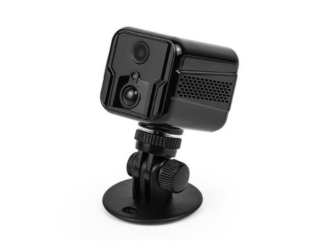 Mini cámara de seguridad con aplicación Wifi incorporada Cámara de vigilancia en vivo oculta con sensor de movimiento Visión nocturna Negro YIZHOOD...