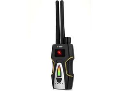 Detector de señal Detector antiespía T-8000 Rastreador de señal inalámbrico Audio Gps Tracer Finder Alarma de señal inalámbrica,Negro YIZHOOD