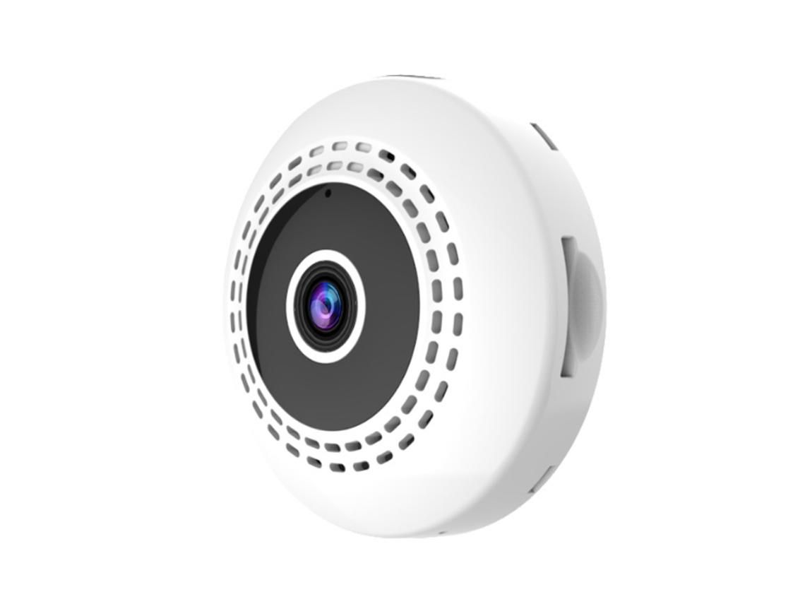 Mini cámara espía Wi-Fi cámara oculta inalámbrica 1080P cámara de seguridad de vigilancia pequeña portátil con aplicación de teléfono blanco YIZHOOD