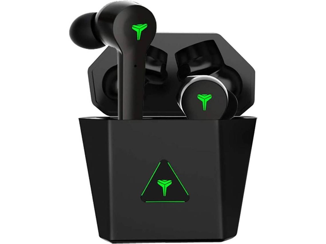 Auriculares inalámbricos con bluetooth en la oreja con sonido estéreo, auriculares para juegos, micrófono incorporado e IPX7 a prueba de agu YIZHOOD