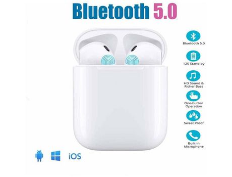 Auriculares inalámbricos Auriculares Bluetooth con cancelación de ruido Auriculares de audio estéreo Auriculares internos Auriculares deport YIZHOO...