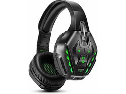 Auriculares inalámbricos Bluetooth para juegos Enkers auriculares estéreo Cable de 3,5mm con cable para Ps4 Xbox One Pc Nintendo Switch YIZHOOD