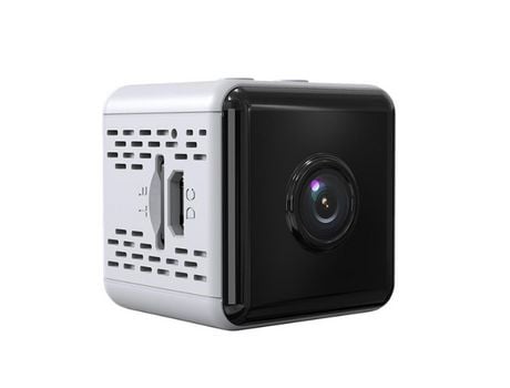 Mini cámara espía Wifi cámara oculta para seguridad en el hogar 1080P HD Nanny Cam con visión nocturna y detección de movimiento blanco YIZHOOD