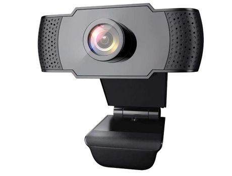 Cámara web 2K con micrófono Cámara web para computadora portátil de escritorio USB 2.0 con corrección de luz automática para estudio de juegos de c...