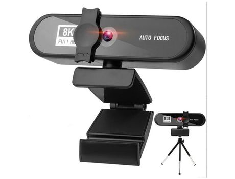 Cámara web HD 8K Cámara web USB Pc Webcam con micrófono Cubierta de privacidad Computadora portátil Computadora de escritorio Transmisión de video ...
