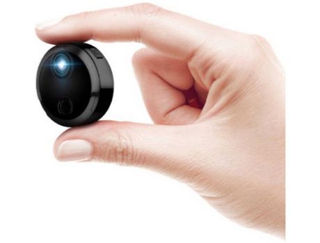 Cámara de visión nocturna inalámbrica HD 1080P Wi-Fi portátil Mini cámara de seguridad para el hogar portátil Hdq15 con soporte para tarjeta TF de ...