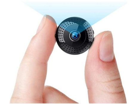Mini cámara inalámbrica Wi-Fi 1080P con detección de micrófono, bolsillo IP portátil para iPhone, teléfono inteligente Android, interior y exterior...