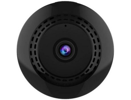 Mini cámara espía inalámbrica 1080P cámara inteligente con control remoto Wifi cámara de seguridad portátil de visión nocturna negro YIZHOOD
