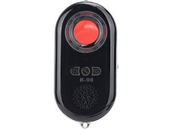 Cámara de video inalámbrica Detector de infrarrojos Candidiasis Scanner Locator Mini dispositivo de detección de cámara oculta Negro YIZHOOD