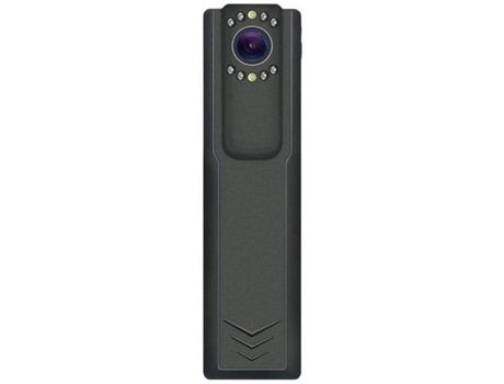 Mini cámara grabadora de vídeo cámara policial portátil con función de visión nocturna protege a toda la familia -512Gbnegro YIZHOOD
