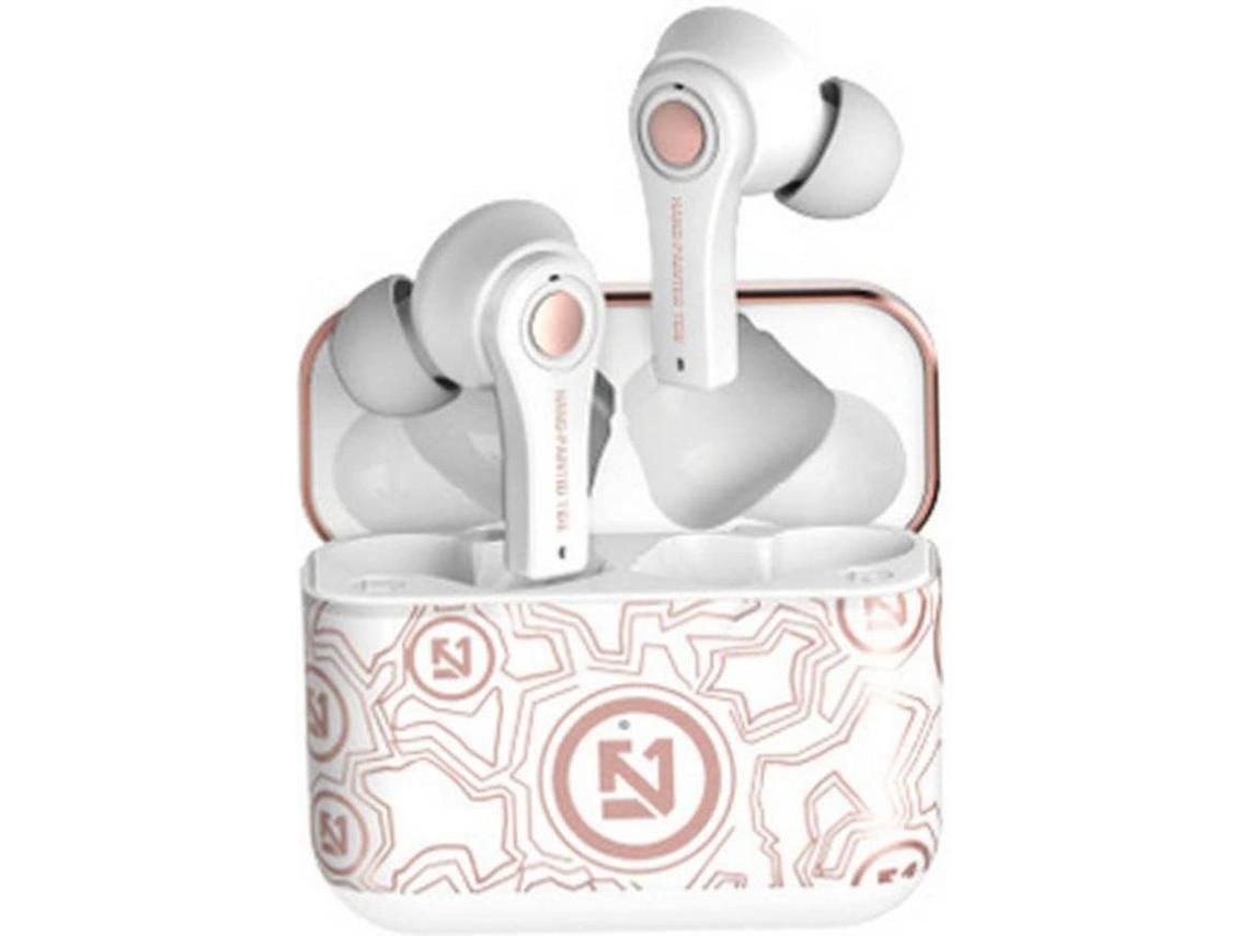 Auriculares inalámbricos Mini Ts-100 Tws auriculares estéreo Bluetooth Hearfails auriculares deportivos compatibles con Android Ioswhite YIZHOOD