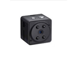 HD 1080P Mini cámara de visión nocturna Cámara para deportes al aire libre Cámara infrarroja Activación de movimiento Grabación en bucle Negro YIZHOOD