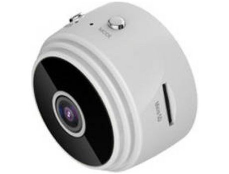 Cámara Ip Inalámbrica A9 Mini Wifi Hd 4K Cámara Espía 4K Pequeña Cámara Oculta Mini Cámara Portátil De Visión Nocturnablanco YIZHOOD