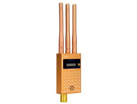 Detector de errores inalámbrico Detector de RF antiespía Señal para cámara oculta, Cámara antiespía Buscador de errores de audio GSM Escaneo GPS ne...