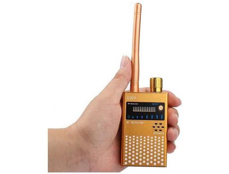 Detector de señal Anti-Spy Bug Cámara GPS Detector de radar Escáner de radio Buscador de CDMA para cámara oculta negro YIZHOOD