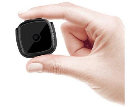 Cámara Espía Mini Cámara Oculta Cámara Inalámbrica HD Grabadora De Video Portátil Cámara IP/Detección De MovimientoNegro YIZHOOD