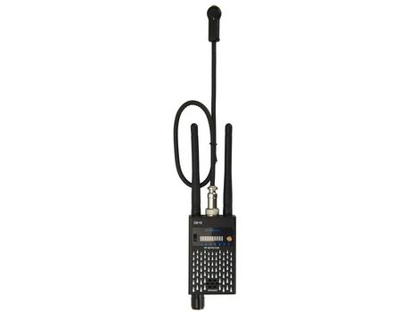 Detector de señal RF inalámbrico antiespía - Buscador de señal para GSM Bug GPS Tracker Cámara oculta inalámbrica negro YIZHOOD