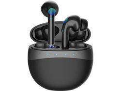 Auriculares Bluetooth 5.0 Auriculares inalámbricos con estuche de carga portátil TWS Control táctil Estéreo de alta fidelidad Emparejamiento YIZHOOD