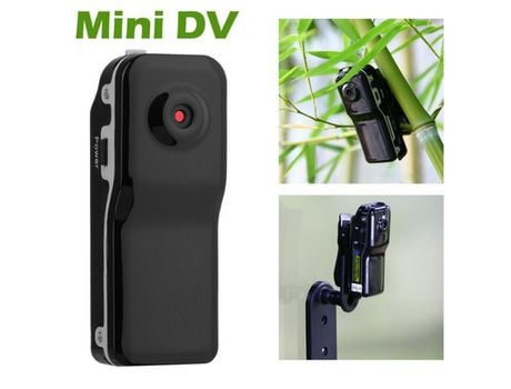 Mini cámara espía oculta Bluetooth cámara de vigilancia inalámbrica HD 1080P Wifi con altavoz Bluetooth deportes interior/exterior negro YIZHOOD
