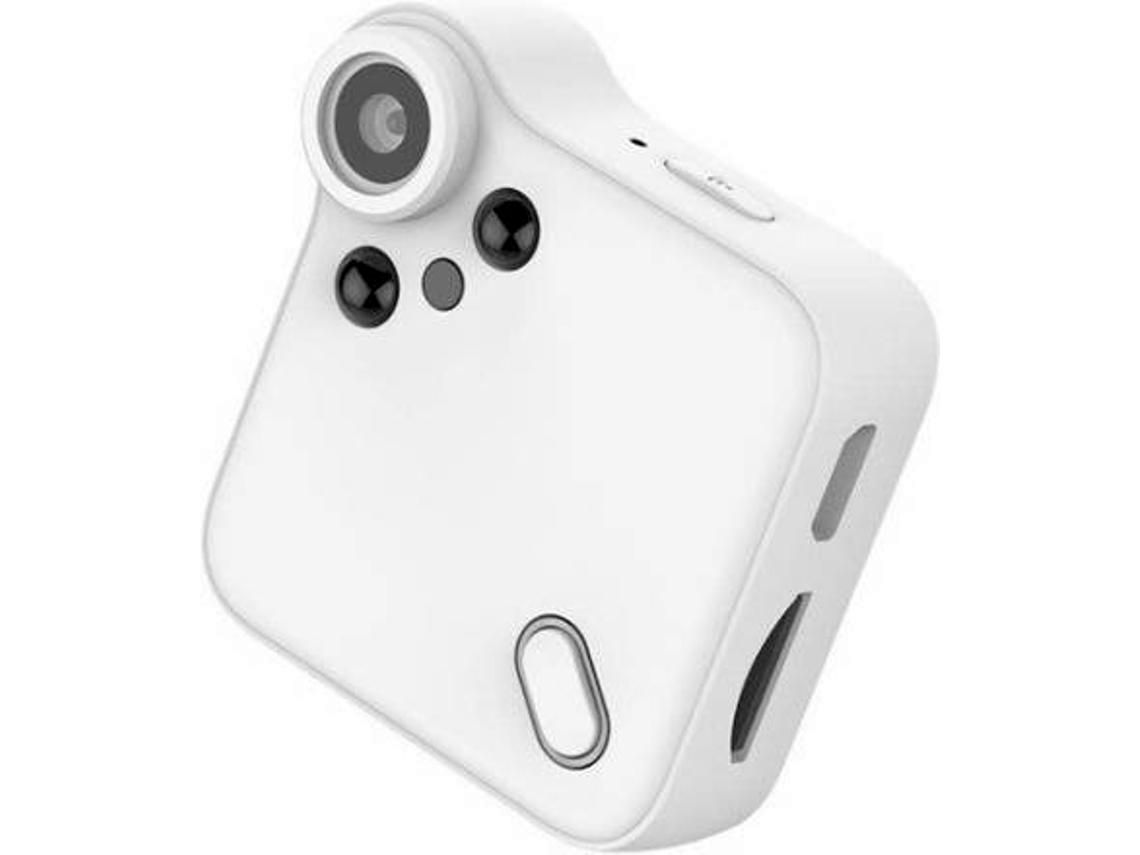 Mini cámara de detección de movimiento incorporada de 601 Mah adecuada para uso en interiores y exteriores blanco YIZHOOD