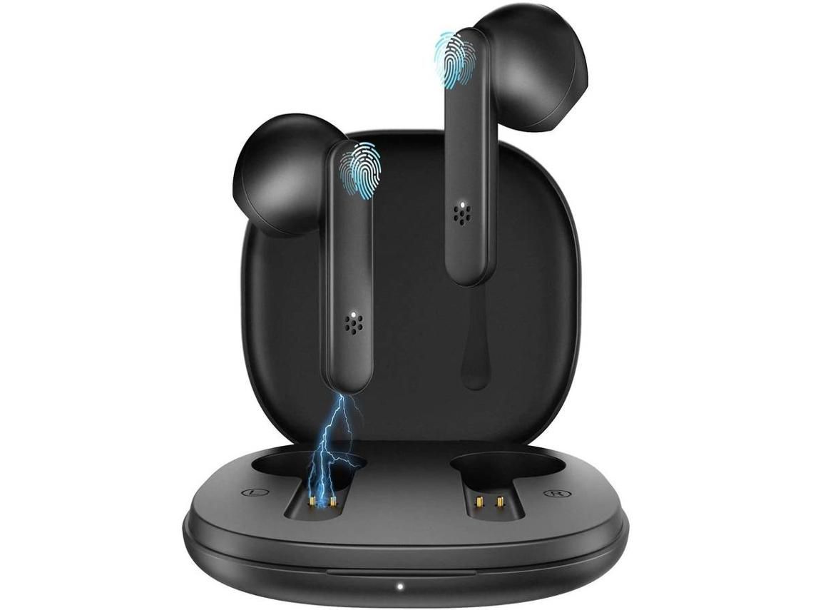 Auriculares In-Ear inalámbricos Bluetooth, Auriculares deportivos inalámbricos estéreo con cancelación de ruido, Auriculares Bluetooth 5.1 T YIZHOOD