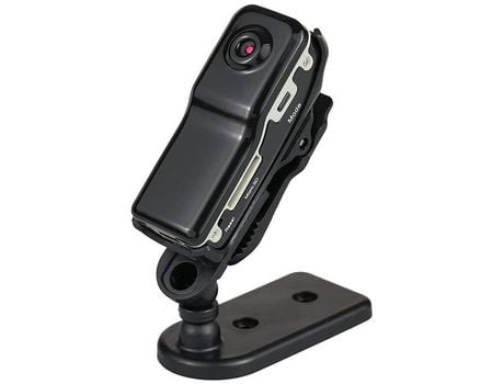 Grabadora de video digital portátil Mini DV Monitor Micro Pocket Cámara de seguridad interior perfecta para el hogar y la oficina (Negro) YIZHOOD