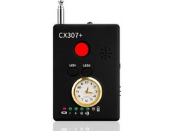 Cx307 Detector de cámara para llamada telefónica Detector de señal Rf Herramienta de protección del sensor de seguimiento,Negro YIZHOOD